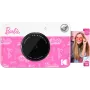 Cámara digital instantánea KODAK Printomatic Barbie Edition 5MP + 5 hojas de papel fotográfico ZINK rosa