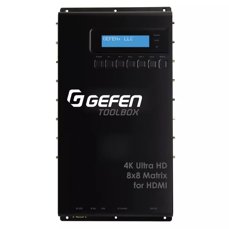 Gefen GefenToolBox Matriz 6x2 para HDMI 4Kx2K - Conmutador de vídeo/audio