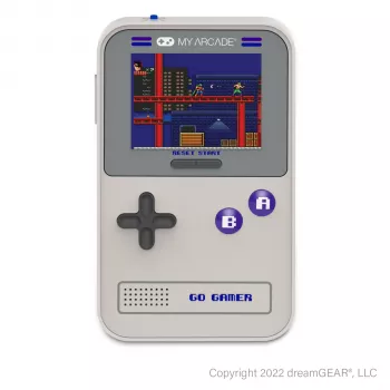 DreamGear My Arcade Go Gamer Classic (300 en 1) Gris y Lila (DGUN-3910)