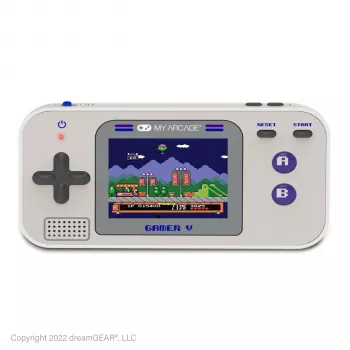 dreamGEAR My Arcade Gamer V Classic Consola portátil 220 juegos Gris Lila