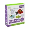 myFirst 3dPen Make Filaments Fun Pack Insect Adventure - set creativo para lápiz 3D: 5 plantillas, 17 filamentos PCL (34 m), módulo de coche pull-back, lámina termoplástica