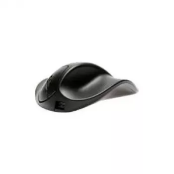 Hippus HandShoeMouse Right Medium - ratón vertical - para diestros - láser - 3 botones - inalámbrico - receptor USB