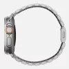 NOMAD Titanium Band V3 - Pulsera de metal Natural Titanium Brushed para Apple Watch 46mm/49mm