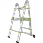 FIELDMANN FZZ 4003 Escalera telescópica 3,2 m, peldaños 1,6 m