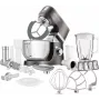 SENCOR STM 6378BK Batidora de vaso 1000 W, bol de acero inoxidable 4,5 L, movimiento planetario, negra