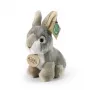 Rappa Peluche ecológico conejo realista gris sentado 16 cm