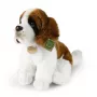 Rappa Peluche ecológico perro San Bernardo, sentado, 30 cm, marrón/blanco/negro