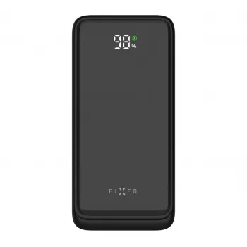 Batería externa Fixed Zen2 20, 20000 mAh, PD 20 W, pantalla LCD, negra