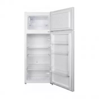 CHiQ CTM216LWD frigorífico combi de libre instalación 211L capacidad total, 170L frigorífico, 41L congelador, blanco, iluminación LED, puerta reversible, clase energética D