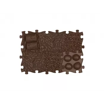 Muffik Set de esterilla sensorial ortopédica 6 en 1 Eco Forest 6 esterillas puzzle MFK-024