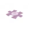 Muffik Set de esterilla sensorial ortopédica 11 en 1 rosa 11 piezas puzzle esterilla sensorial MFK-063