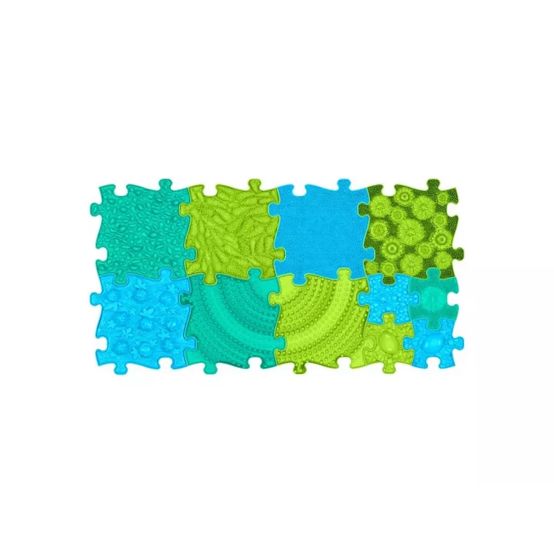 Muffik Set de esterilla sensorial ortopédica 11 en 1 Ocean piezas puzzle MFK-064