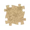 Muffik Set de esterilla sensorial ortopédica 8 en 1 natural 8 piezas puzzle MFK-065