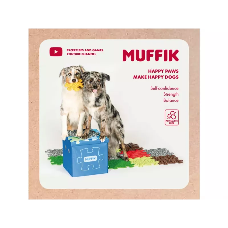 Muffik Set de esterilla sensorial ortopédica 8 en 1 para perros MFK-069