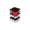 Muffik Set de esterilla sensorial ortopédica 6 en 1 Baby negro y blanco 6 esterillas puzzle juego sensorial Muffik MFK-023-3
