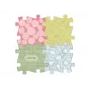 Muffik Set de esterilla sensorial ortopédica 4 en 1 Medium 4 puzzle esterillas sensoriales MFK-094