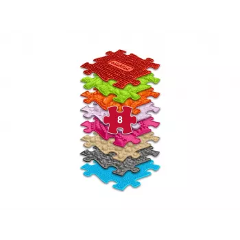 Set de esterilla sensorial ortopédica 8 en 1 Medium 8 esterillas puzzle Muffik MFK-020-01