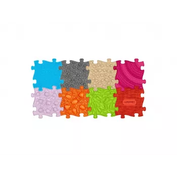 Set de esterilla sensorial ortopédica 8 en 1 Medium 8 esterillas puzzle Muffik MFK-020-01