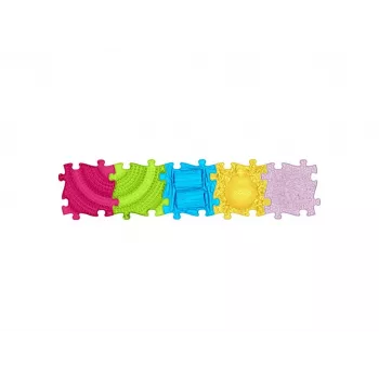 Muffik Set de esterilla sensorial ortopédica 5 en 1 Medium 5 piezas puzzle