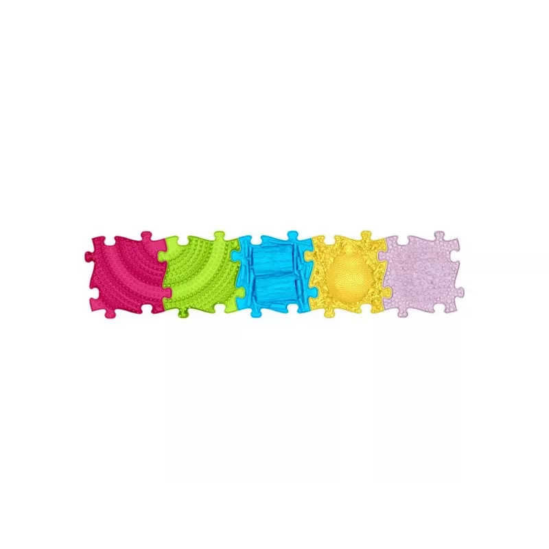 Muffik Set de esterilla sensorial ortopédica 5 en 1 Medium 5 piezas puzzle