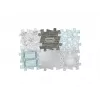Muffik Set de esterilla sensorial ortopédica 6 en 1 Medium 6 piezas puzzle esterilla sensorial MFK-109
