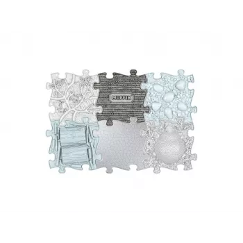 Muffik Set de esterilla sensorial ortopédica 6 en 1 Medium 6 piezas puzzle esterilla sensorial MFK-109