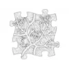 Muffik Set de esterilla sensorial ortopédica 6 en 1 Medium 6 piezas puzzle esterilla sensorial MFK-109