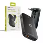 Mobile Origin Cargador de pared 65W GaN Slim Dual USB-C y un USB-A negro