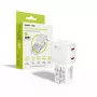 Mobile Origin Adaptador de viaje 45W EU/US/UK/AU PW26, Blanco