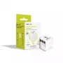 Mobile Origin Adaptador de viaje PW30 EU/UK/US/AUS, Blanco