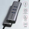 AXAGON HMA-GL3AP Hub multipuerto USB 3.0 Type-A Gbit LAN 3x USB-A