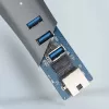AXAGON HMA-GL3AP Hub multipuerto USB 3.0 Type-A Gbit LAN 3x USB-A