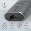 AXAGON HMA-GL3AP Hub multipuerto USB 3.0 Type-A Gbit LAN 3x USB-A