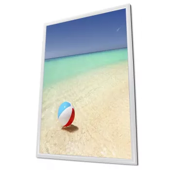 Showdown Displays Marco de clip blanco 24,1 x 32,8 cm
