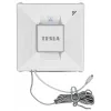 TESLA W800 Cámara interior inteligente WiFi 2K con detección de personas por IA, visión nocturna, intercomunicador, soporte MicroSD, compatible con Alexa y Google Assistant
