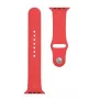 Correa táctica de silicona para Apple Watch 1/2/3/4/5/6/7/SE 42/44/45mm roja