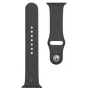 Correa táctica de silicona para Watch 1/2/3/4/5/6/7/SE 38/40/41mm negra