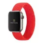 Correa táctica trenzada para Watch 1/2/3/4/5/6/7/SE 42/44/45mm talla M roja
