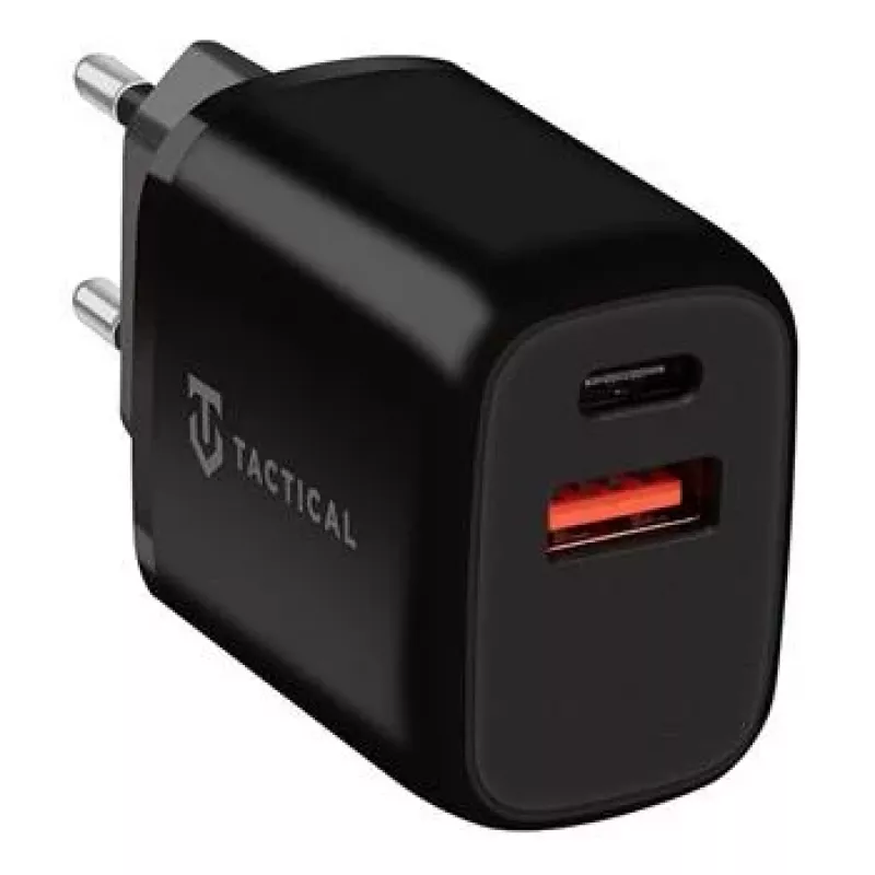 Tactical Base Plug Dual Cargador de coche negro con 2 puertos USB-A, 3,1 A, 15,5 W