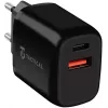 Tactical Base Plug Dual Cargador de coche negro con 2 puertos USB-A, 3,1 A, 15,5 W