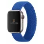 Correa táctica trenzada para Watch 1/2/3/4/5/6/7/SE 42/44/45mm talla M azul
