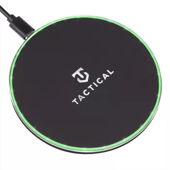 Tactical Base Plug Base de carga inalámbrica Qi 15W negra
