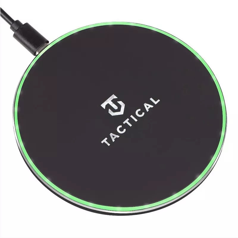 Tactical Base Plug Base de carga inalámbrica Qi 15W negra