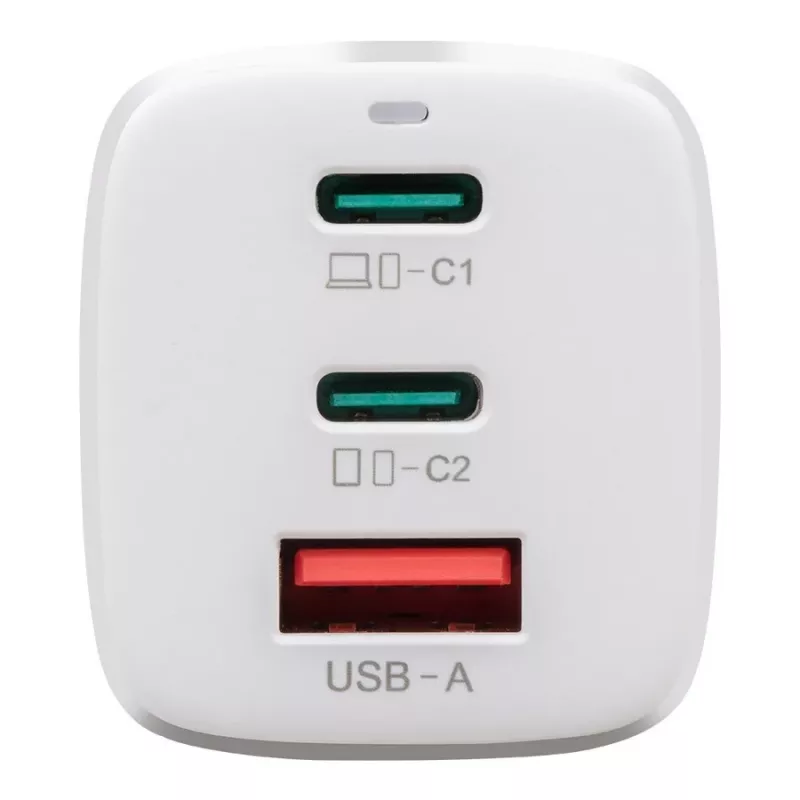 Tactical Adapter FlashBang GaN blanco Cargador USB-C 65W