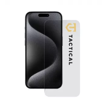 Tactical Glass Shield 2.5D para iPhone 15 Pro Clear