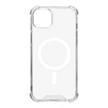 Tactical Funda trasera MagForce Plyo para iPhone 15 Plus Transparente