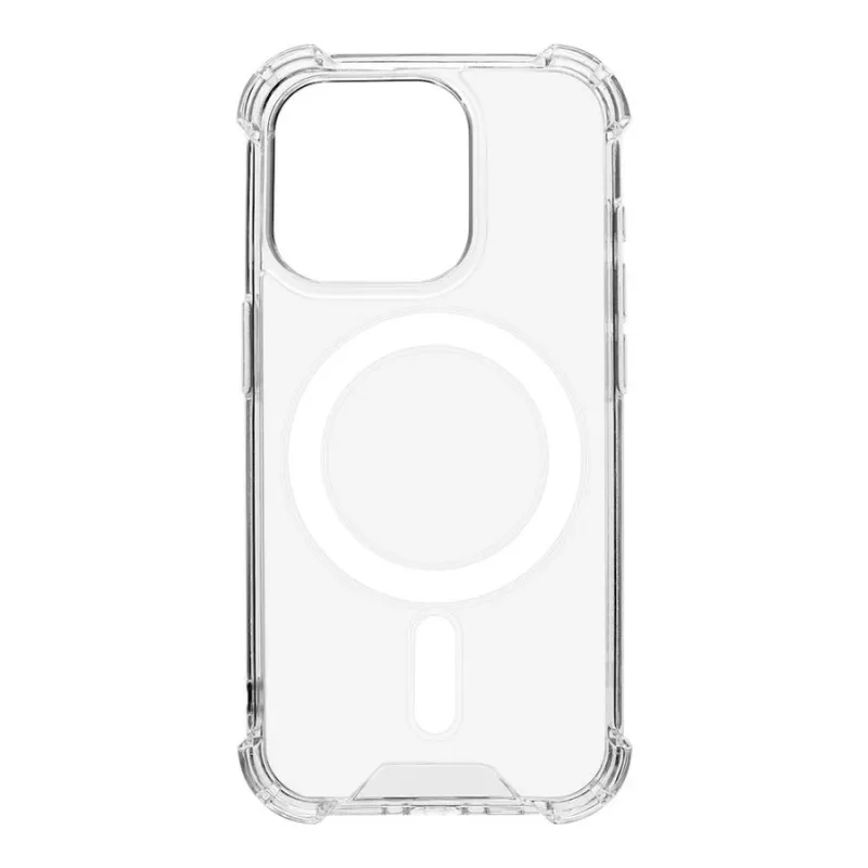 Tactical Funda trasera MagForce Plyo para iPhone 15 Pro, Transparente