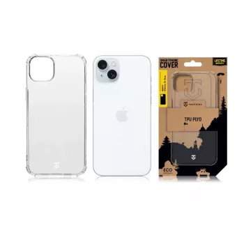 Tactical Funda trasera TPU Plyo para iPhone 15 Plus Transparente