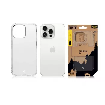 Tactical Funda trasera TPU Plyo para iPhone 15 Pro Transparente