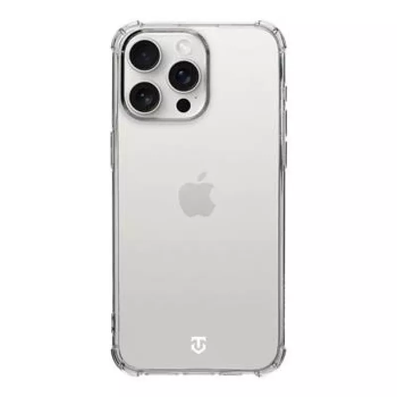 Tactical Funda trasera TPU Plyo para iPhone 15 Pro Transparente